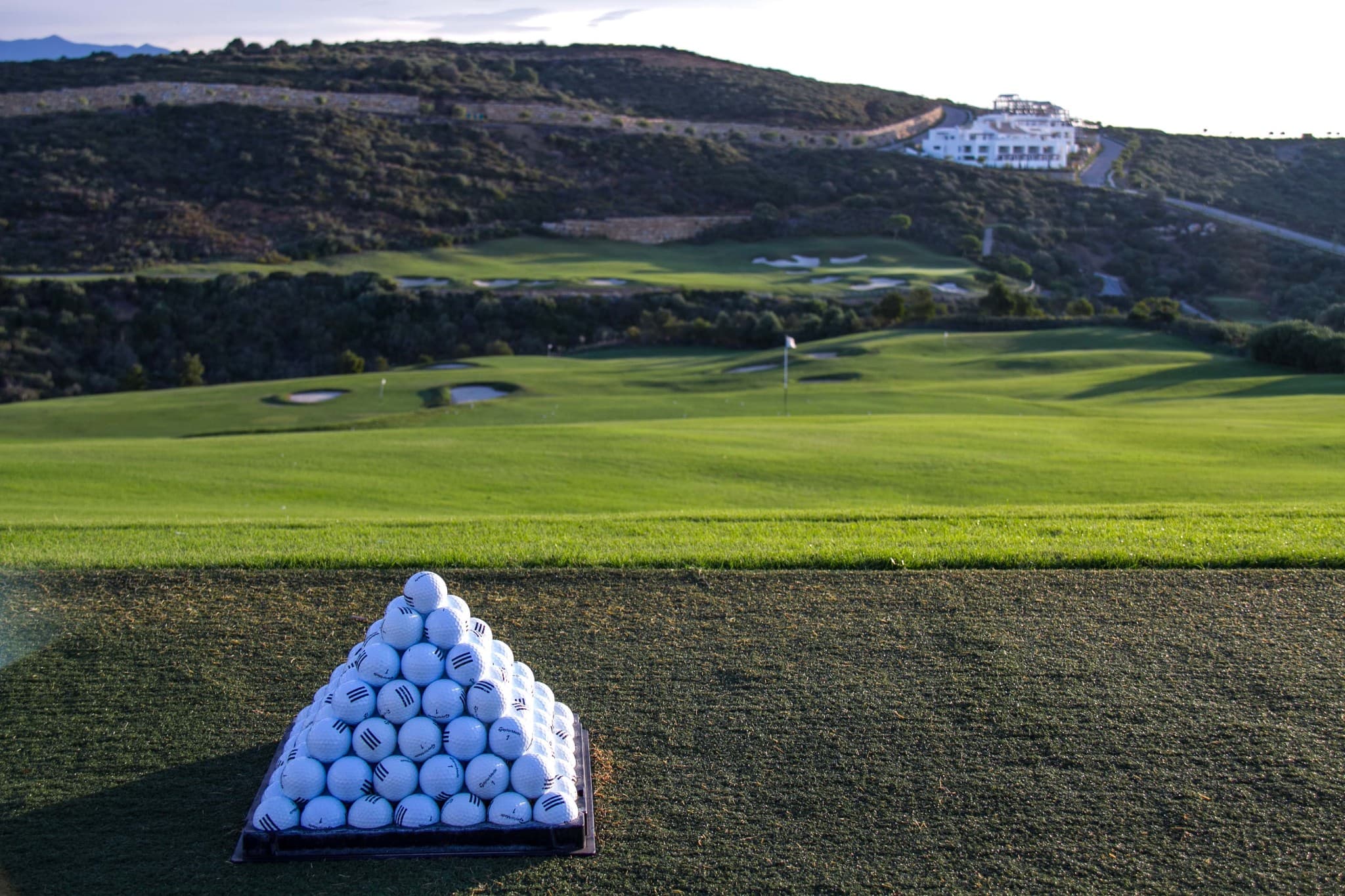 Finca Cortesin resort golf landscape