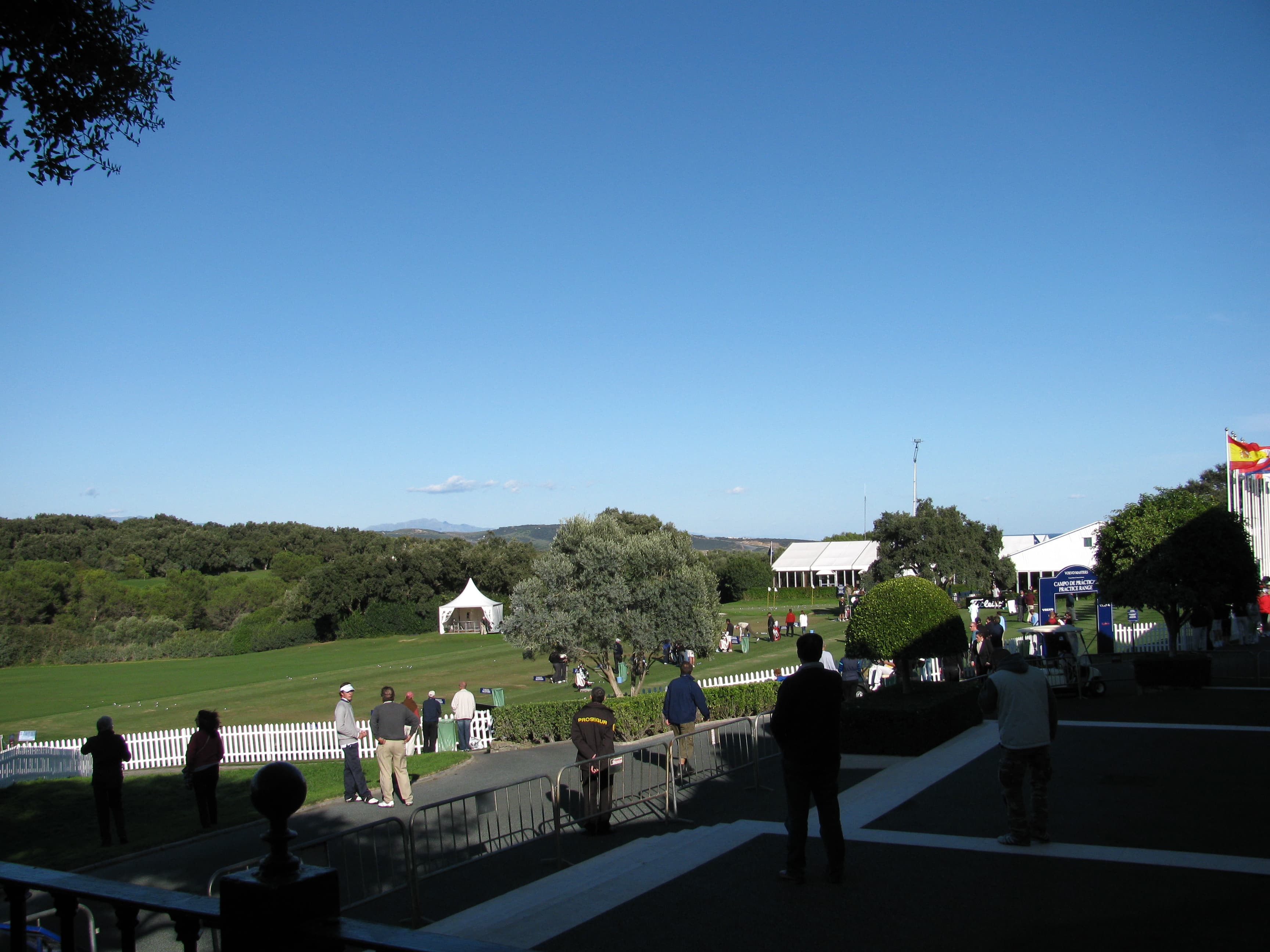 Real Club Valderrama fairway and green photograph